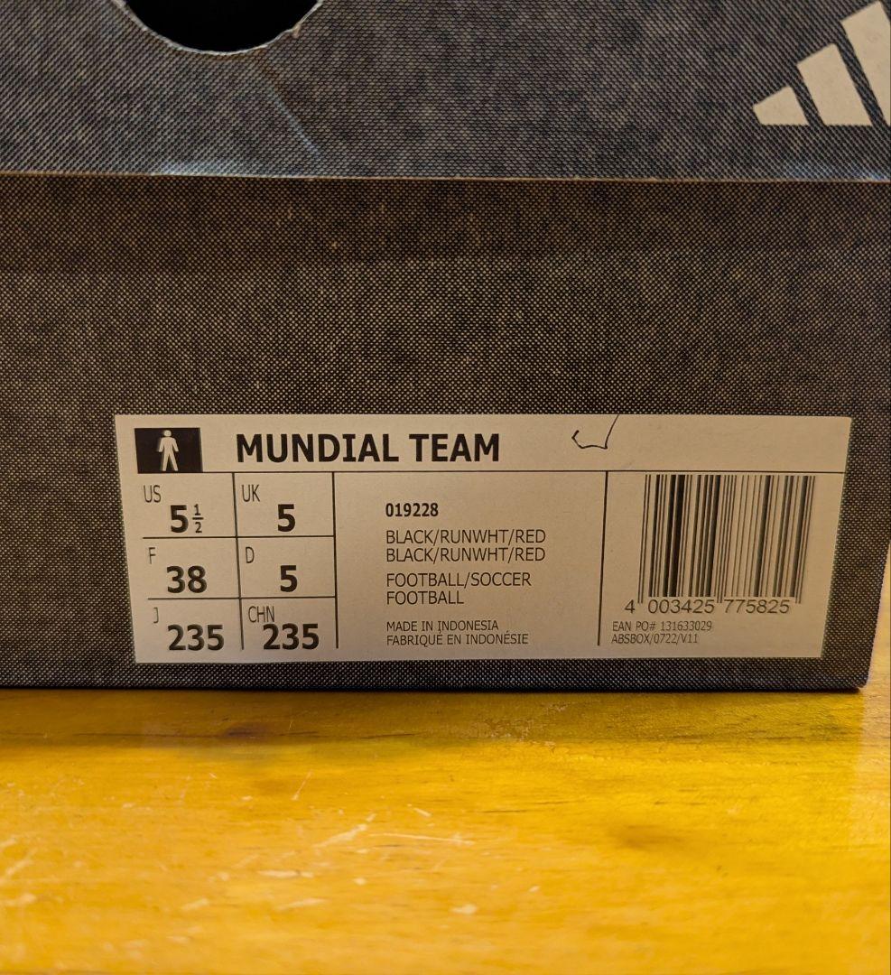 ルイ 新品未使用 adidas MUNDIAL TEAM ムンディアル