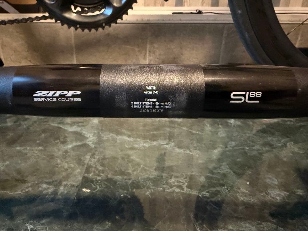 【値下げ依頼受付中】Zipp SL88 420mm