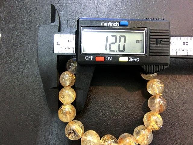 タイチンルチル　ブレスレット 12mm 2個セット