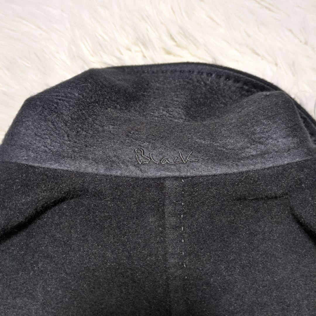 ポールスミス　ピーコート　アンゴラ　大きいサイズ　XL　黒