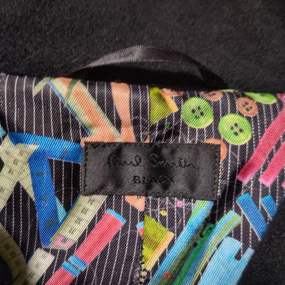 ポールスミス　ピーコート　アンゴラ　大きいサイズ　XL　黒