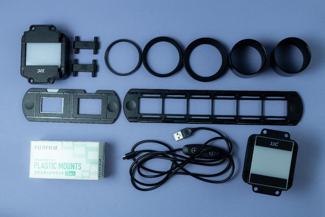 JJC フィルムデジタイズアダプター＆LEDライトセット