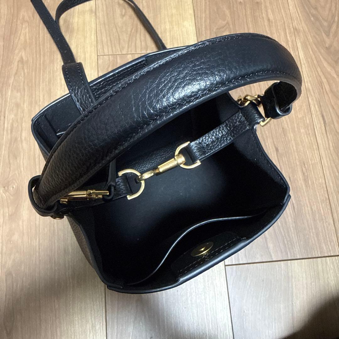 TORY BURCH MCGRAW SMALL BUCKET BAG ショルダー