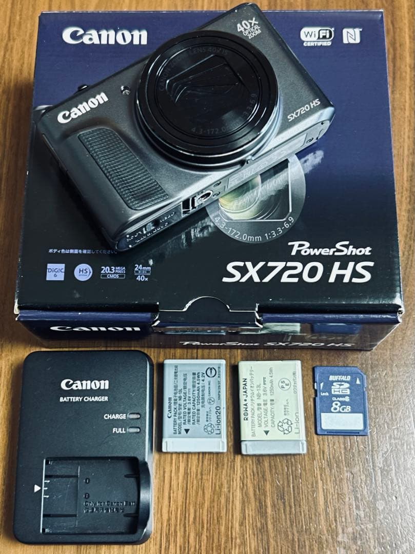 Canon デジタルカメラ PowerShot SX720 HS ブラック