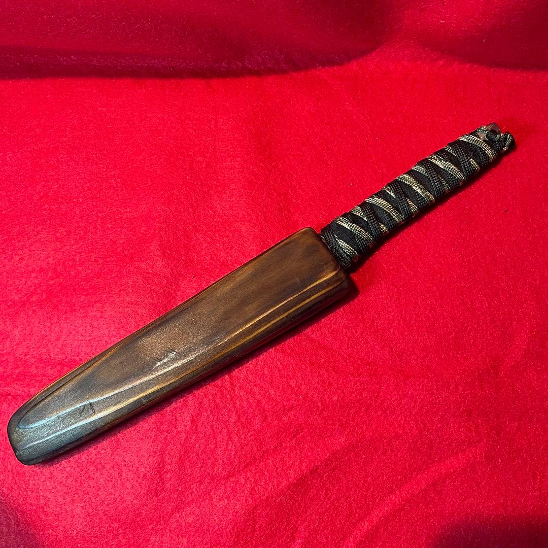 日本刀　残欠　ナイフ　⑥ 古刀　脇差　切先　フルタング　バトニング　アウトドア
