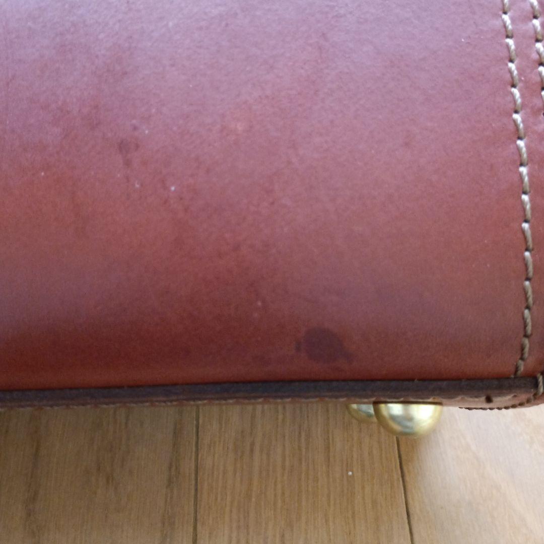 HERZ ダブルステッチ2wayショルダー チョコ