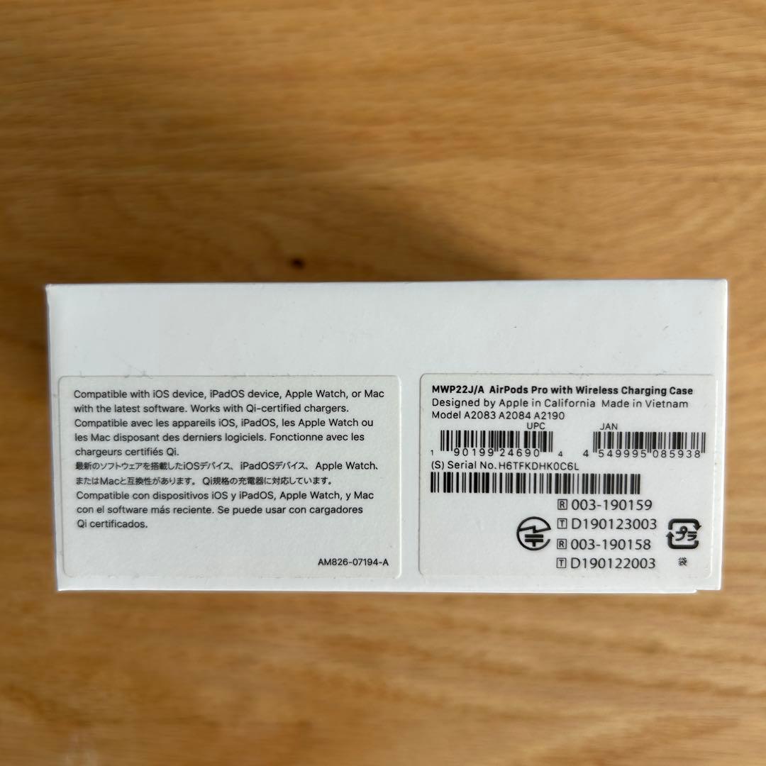 AirPodsPro 第一世代 付属品完備