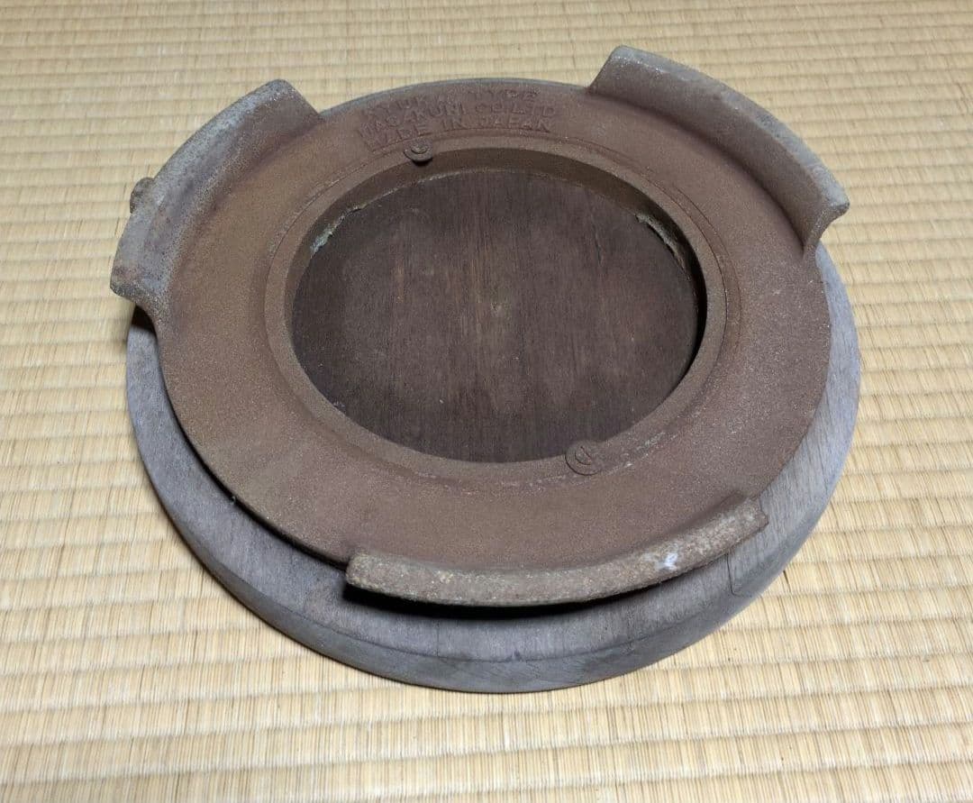 盆栽回転台木製　昌国