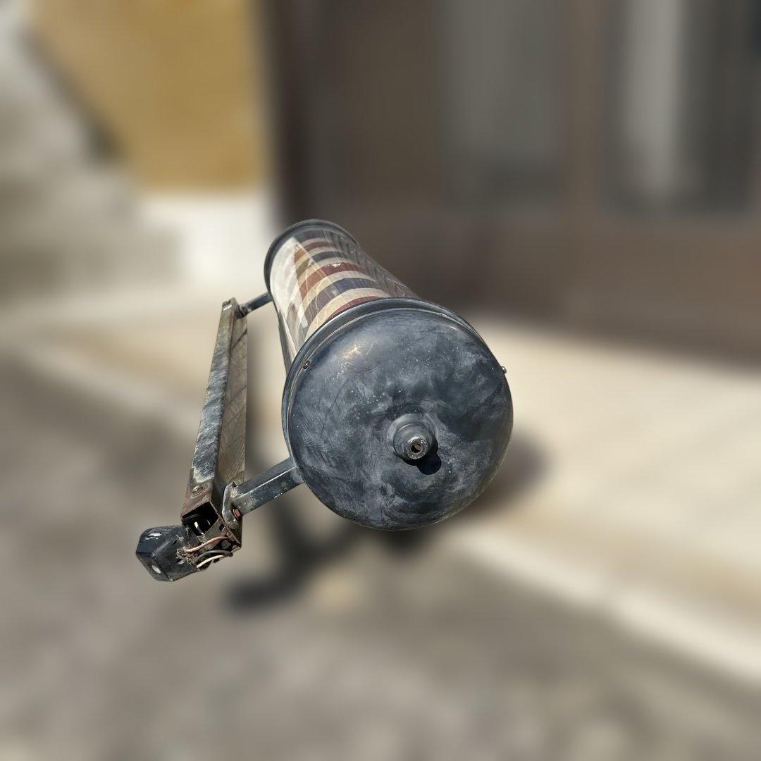 【レトロ】理髪店　床屋　サインポール