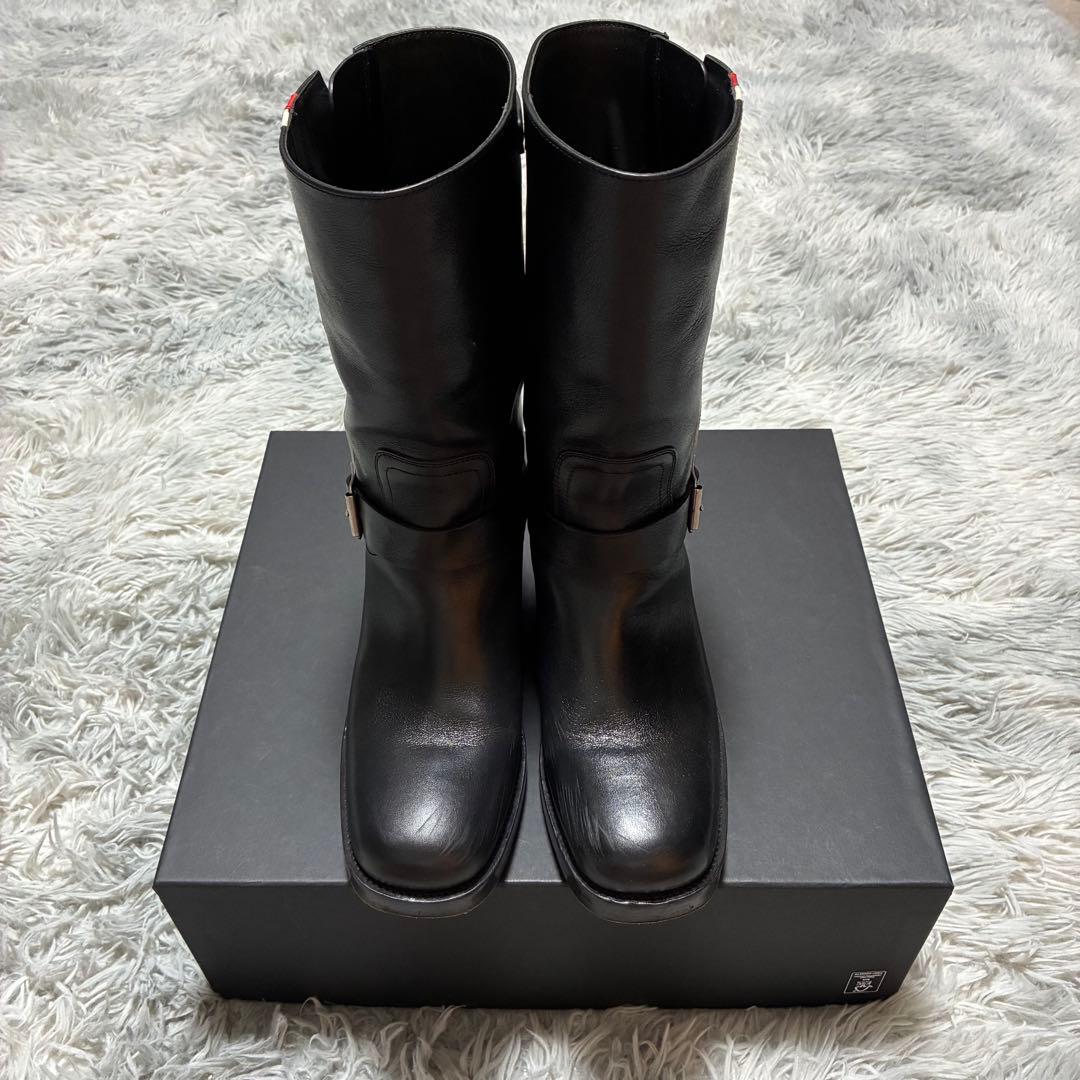 【美品】Dior 本革 バイカーブーツ 37〈定価168,000円〉