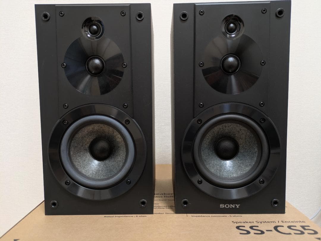 SONY ソニー SS-CS5 ブックシェルフスピーカー(ペア)2021年製