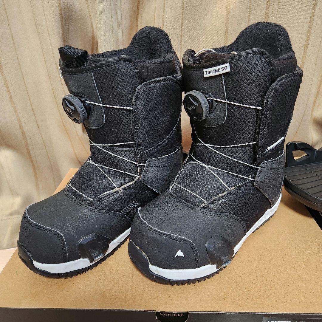 期間限定値下 24cm BURTON KIDS STEP ON バイン付