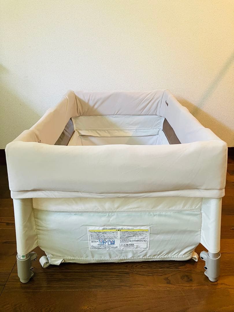 【美品】すくすや トモネル ベビーベッド コンパクト