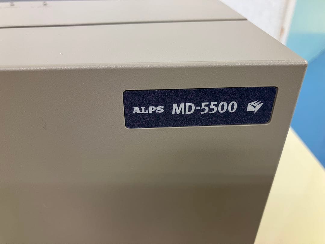 【動作確認】ALPS MD-5500 昇華プリンター&インク多數