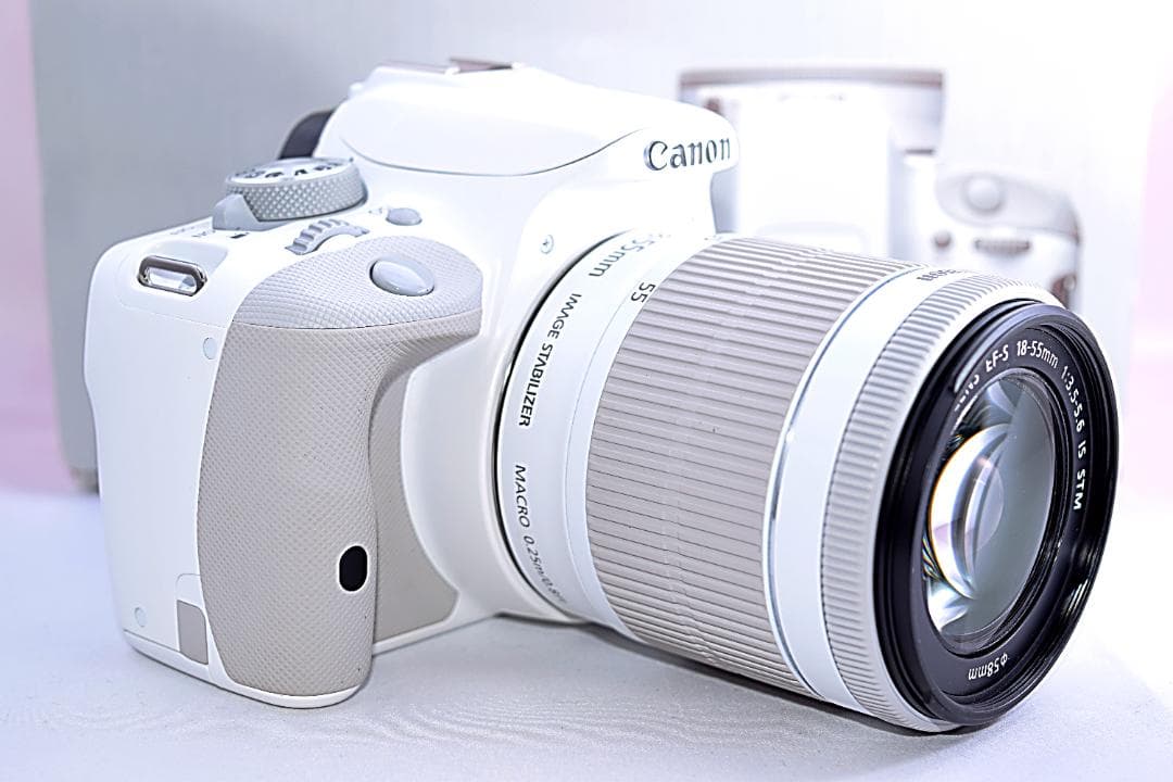 超美品 Canon kiss x7☆希少ホワイト☆スマホに転送☆高性能レンズ！
