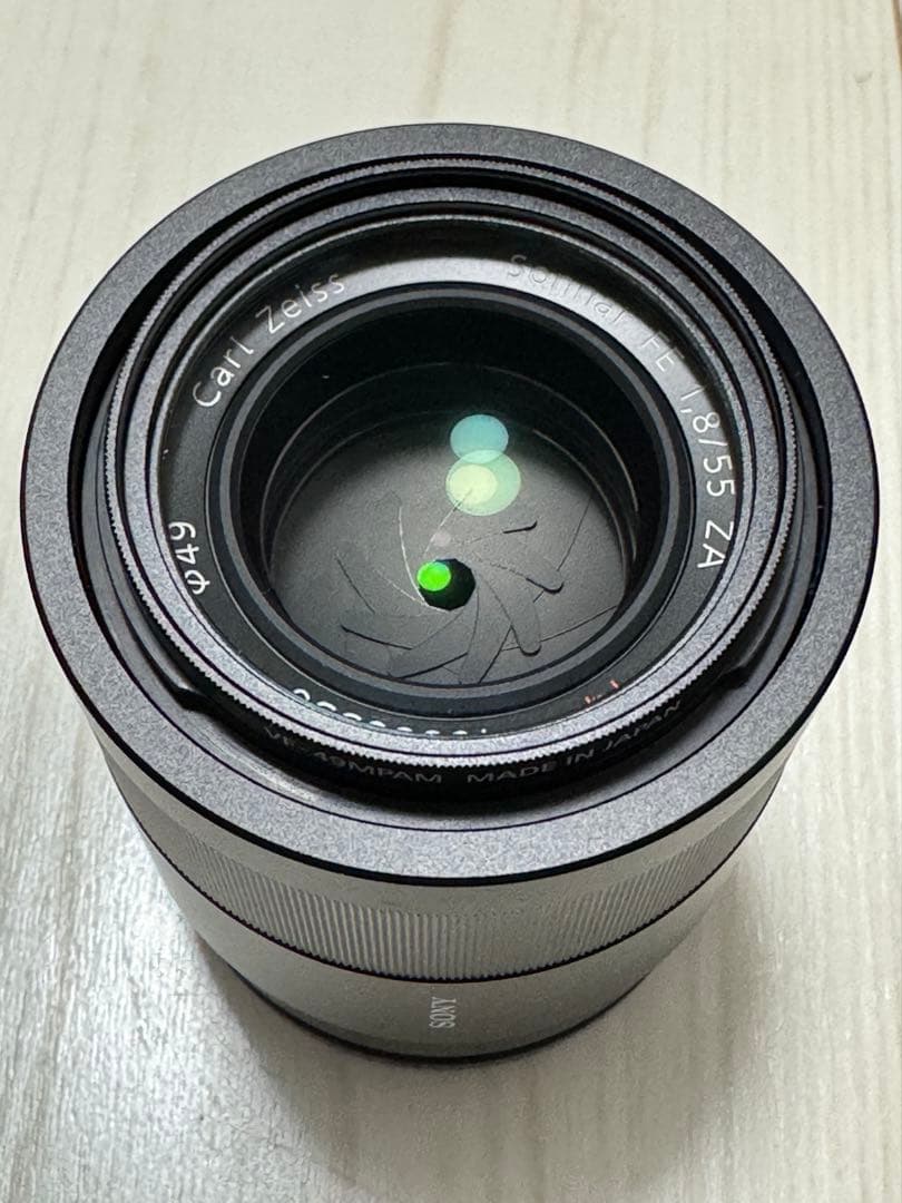 SONY Sonnar T* FE 55mm F1.8 + レンズプロテクター