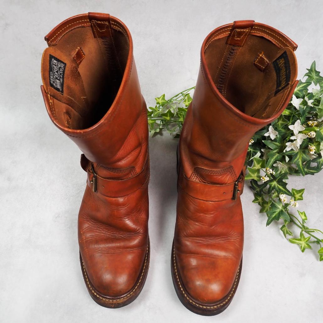 靴 JOHN LOFGREN MUSHMANS Engineer Boots 8