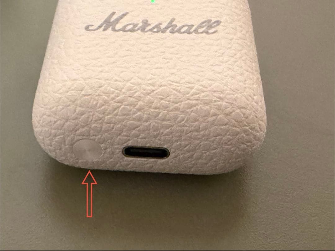 Marshall Minor III ワイヤレスイヤフォン ホワイト