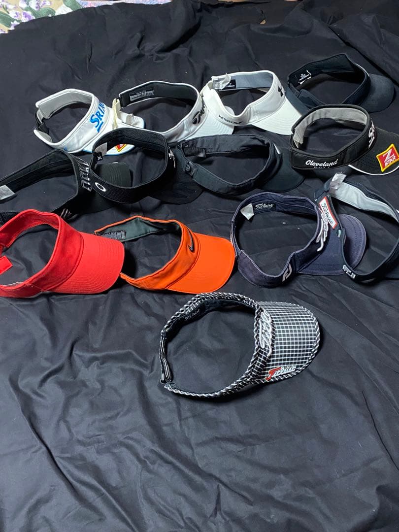 サンバイザー　バラ売り有り　ナイキ　アンダーアーマー　タイトリスト　オークリー