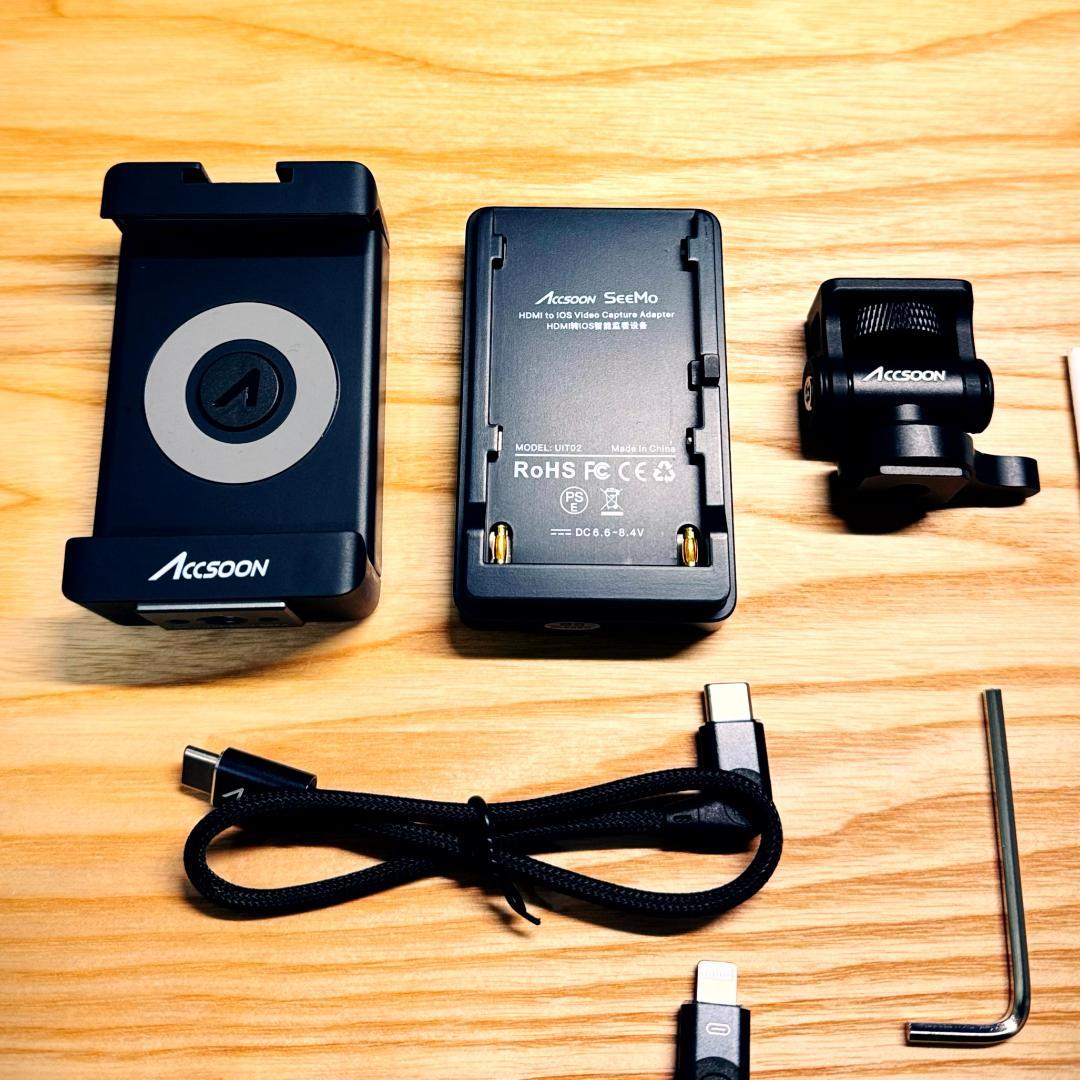 Accsoon SeeMo HDMI-USB モニタリングアダプター