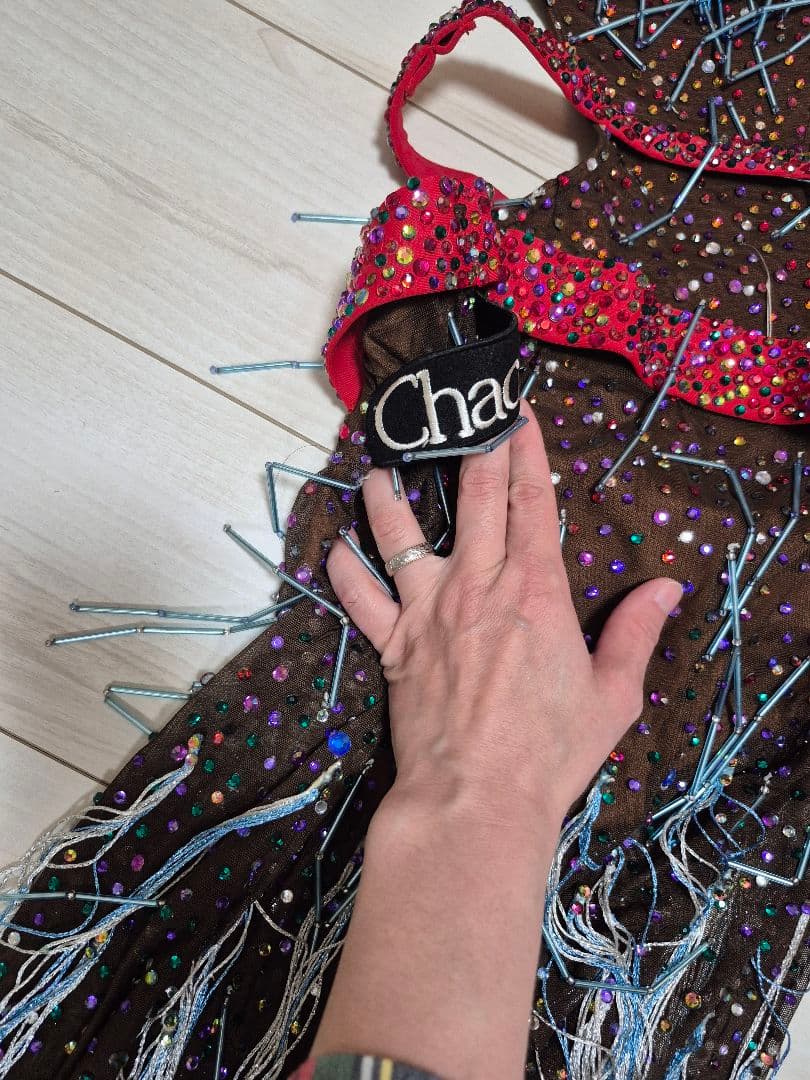 Chacott ラテンドレス　競技ダンス　社交ダンス