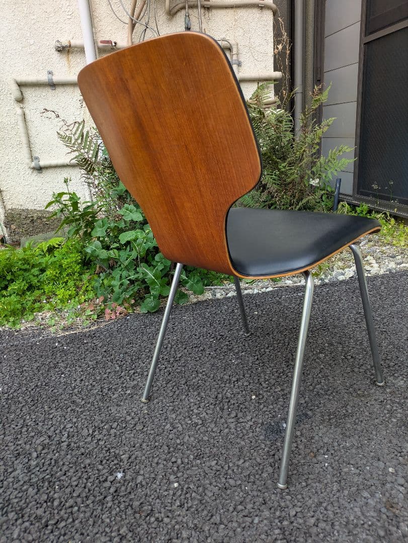 剣持勇 天童木工 プライウッドチェア ヴィンテージ2脚セット引取り限定