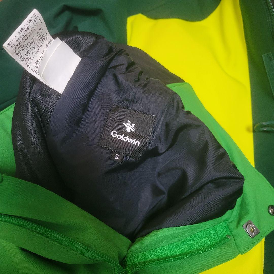 Goldwin スキーウェア上下セット グリーン/イエロ ゴールドウィン