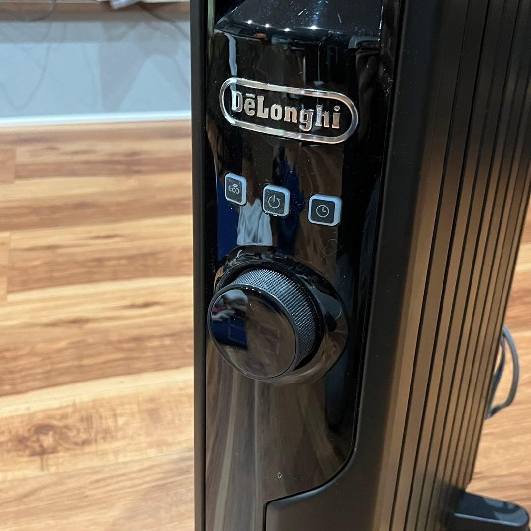 Delonghi デロンギ オイルヒーター 黒 美品 使用回数ほぼなし