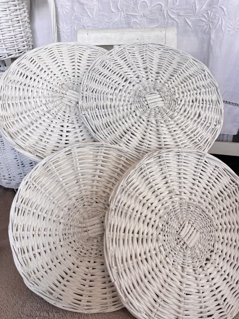 フランス アンティーク パニエ かご バスケット 籐 柳 ピクニック 蚤の市