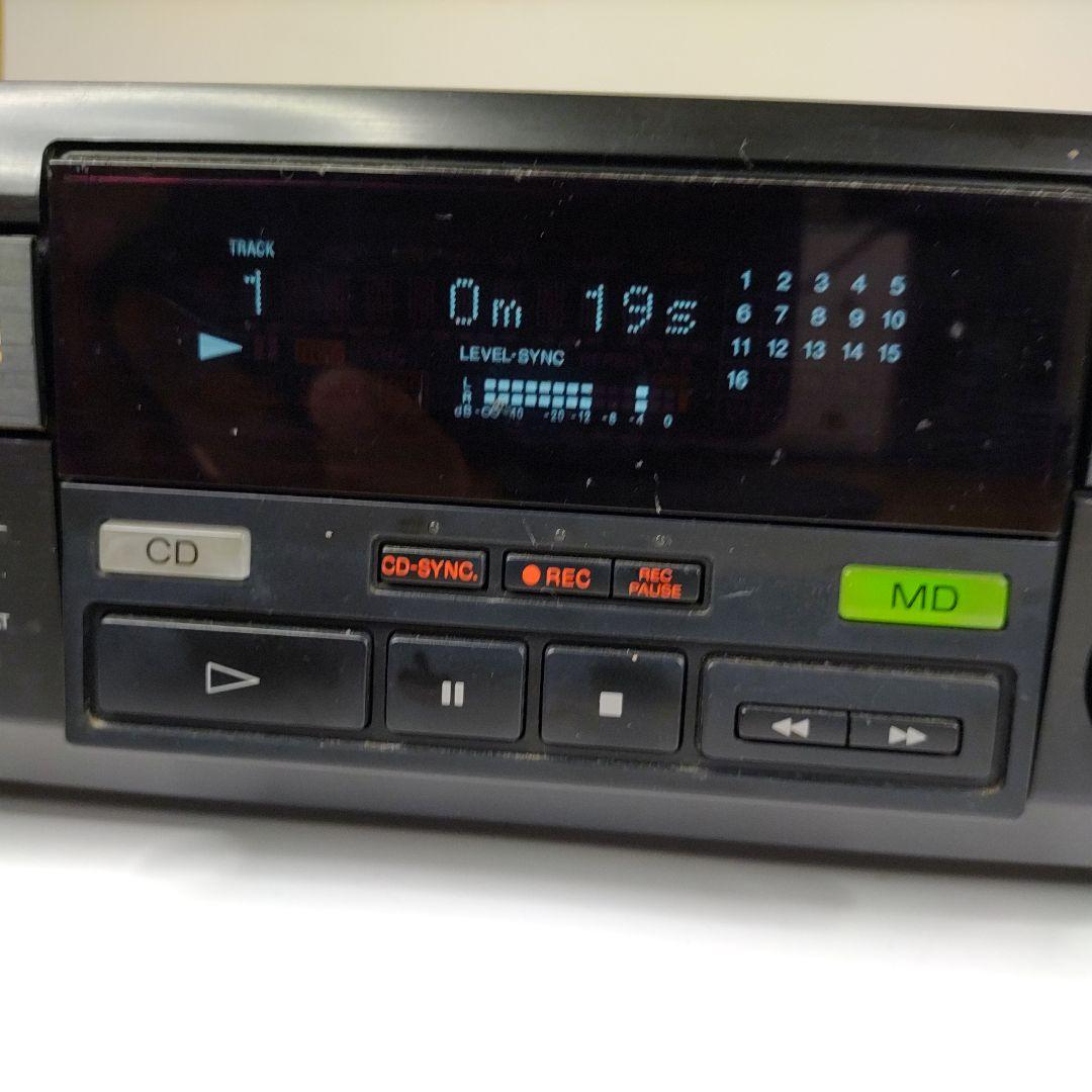 【稼働品】SONY ソニー CD/MDデッキ MXD-D1 メンテナンス済