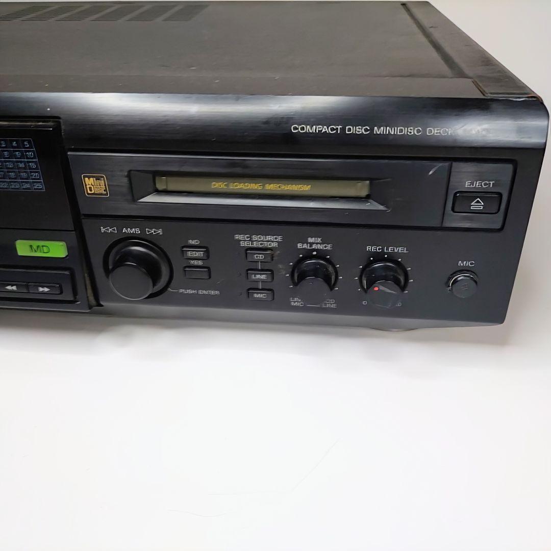 【稼働品】SONY ソニー CD/MDデッキ MXD-D1 メンテナンス済