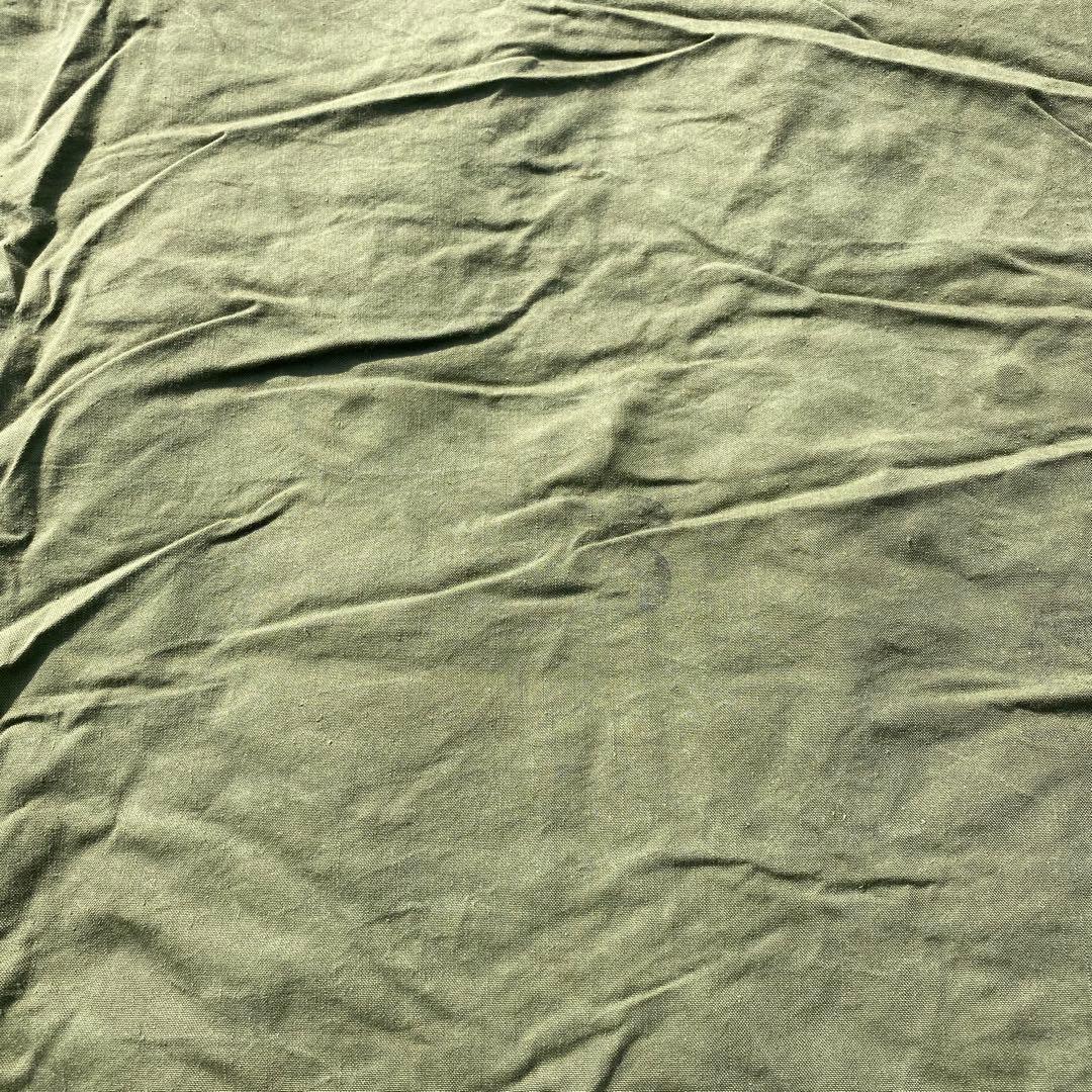 T*Ｏ様 USパップテント③　アメリカ軍　軍幕　 ハーフシェルター２枚　ポール・