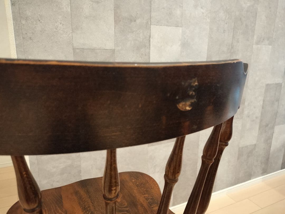 飛騨産業 キツツキマーク ウィンザーチェア アンティーク ヴィンテージチェア　①