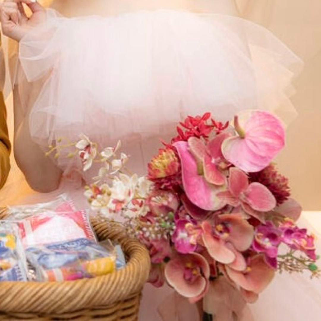 ブーケ　アーティシャルフラワー　ブートニア　結婚式　前撮り　ウェディング