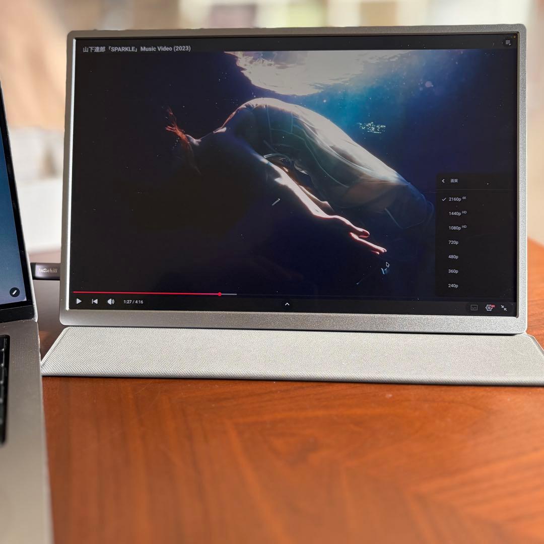 Intehill モバイルモニター 4K 13.4 インチ U13NA