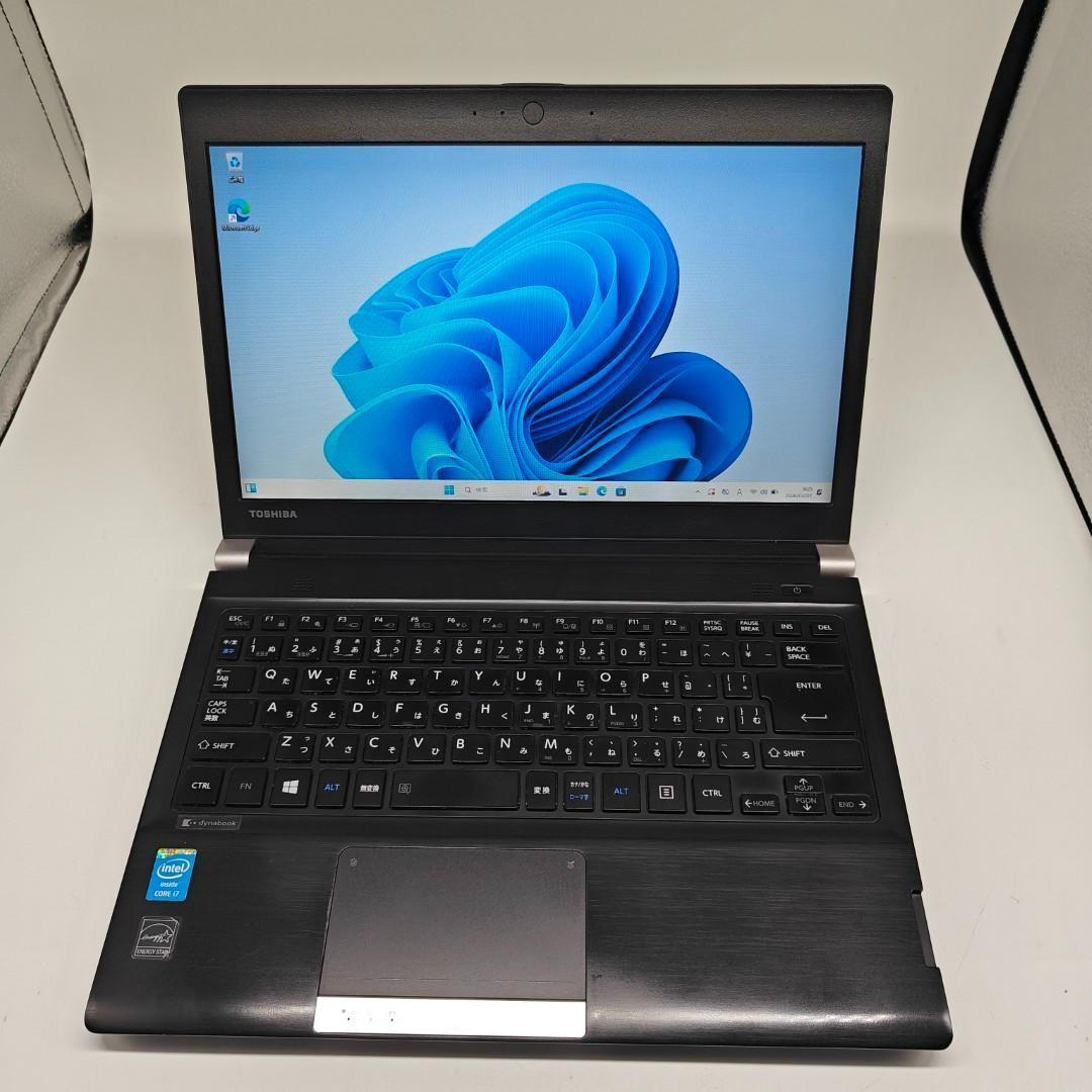 【東芝】R734 高速i7 SSD256GB 16GB ブラック ノートPC