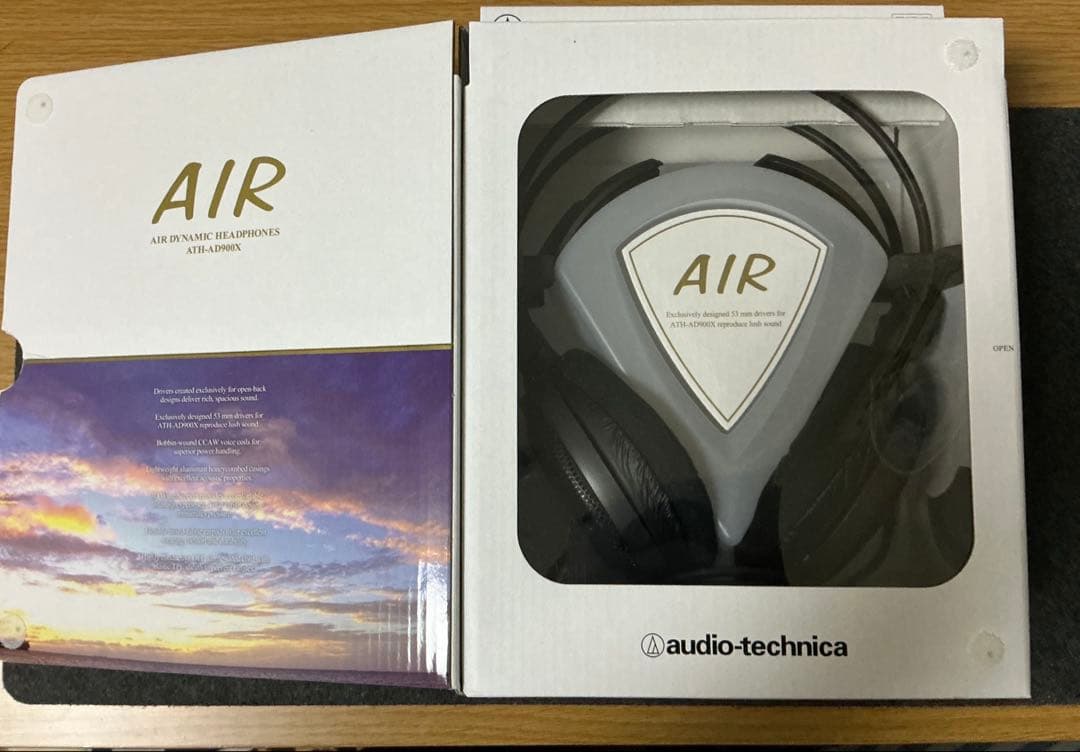 ヘッドホン audio-technica ath AD900X