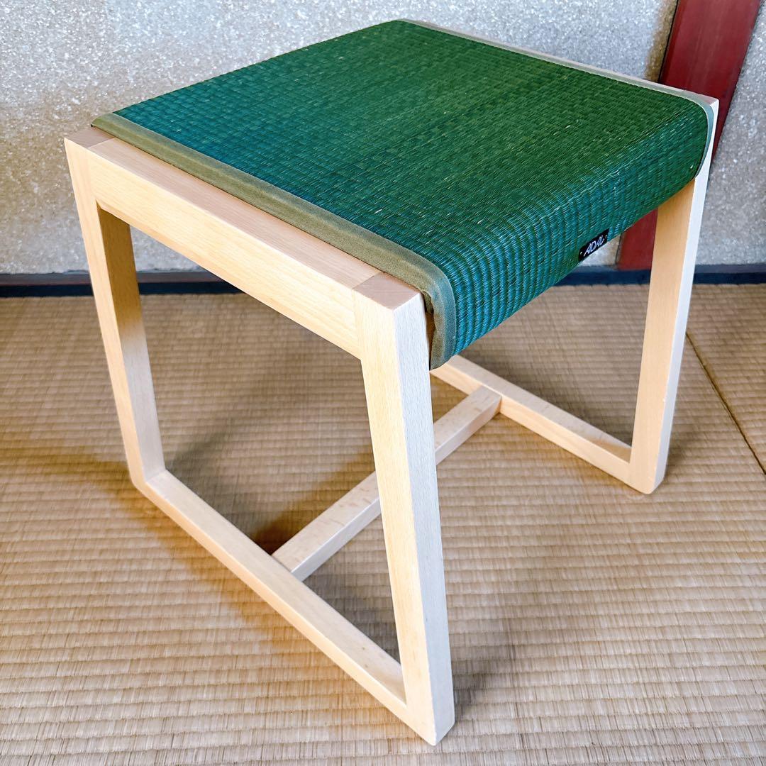 ADAL 双葉スツール／高さ45cm／和モダンインテリア