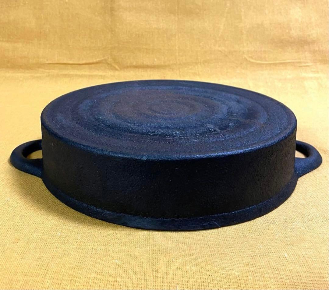 出品同型商品で一番美しい‼️ 山王堂 久慈 砂鉄鍋 25cm すき焼き鍋 南部鉄器