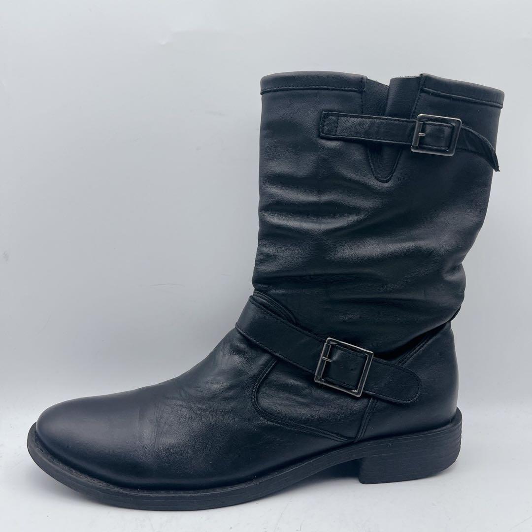 希少❗️ステファノロッシ SR 03018 エンジニアブーツ ベルト US11