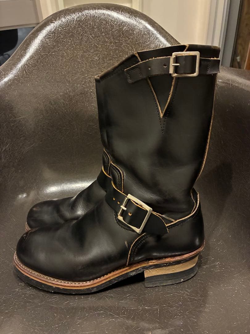 PT91 プリントタグ　レッドウイング　エンジニアブーツ　2268 7.5D