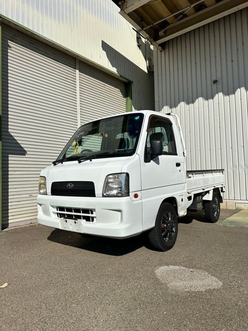スバル　サンバー　軽トラ　4WD 112,000km(タイベル交換済み)