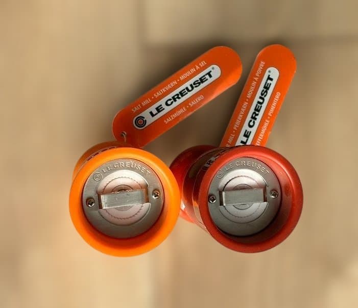 LE CREUSET ルクルーゼ ペッパーミル ソルトミル 2個セット
