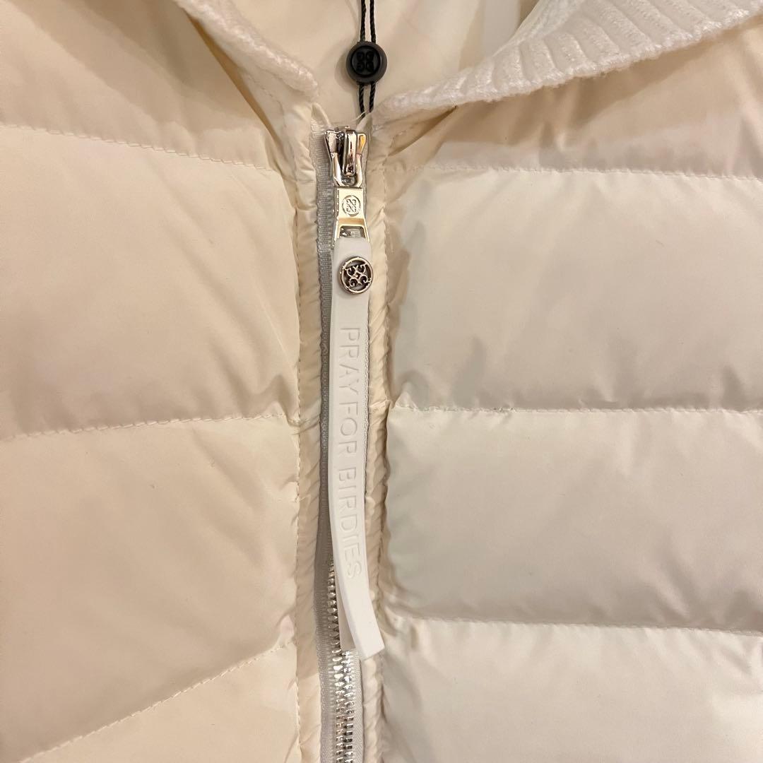 【白S】G/FORE ジーフォア ゴルフ レディース ダウンベスト