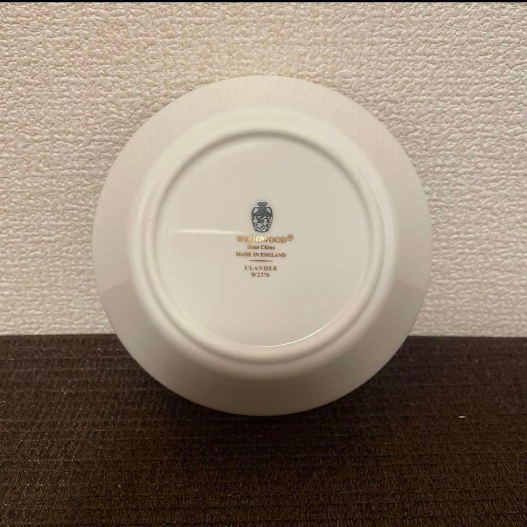 ウェッジウッド　ユーランダー　パウダーブルー　サラダボウル　デザートプレート