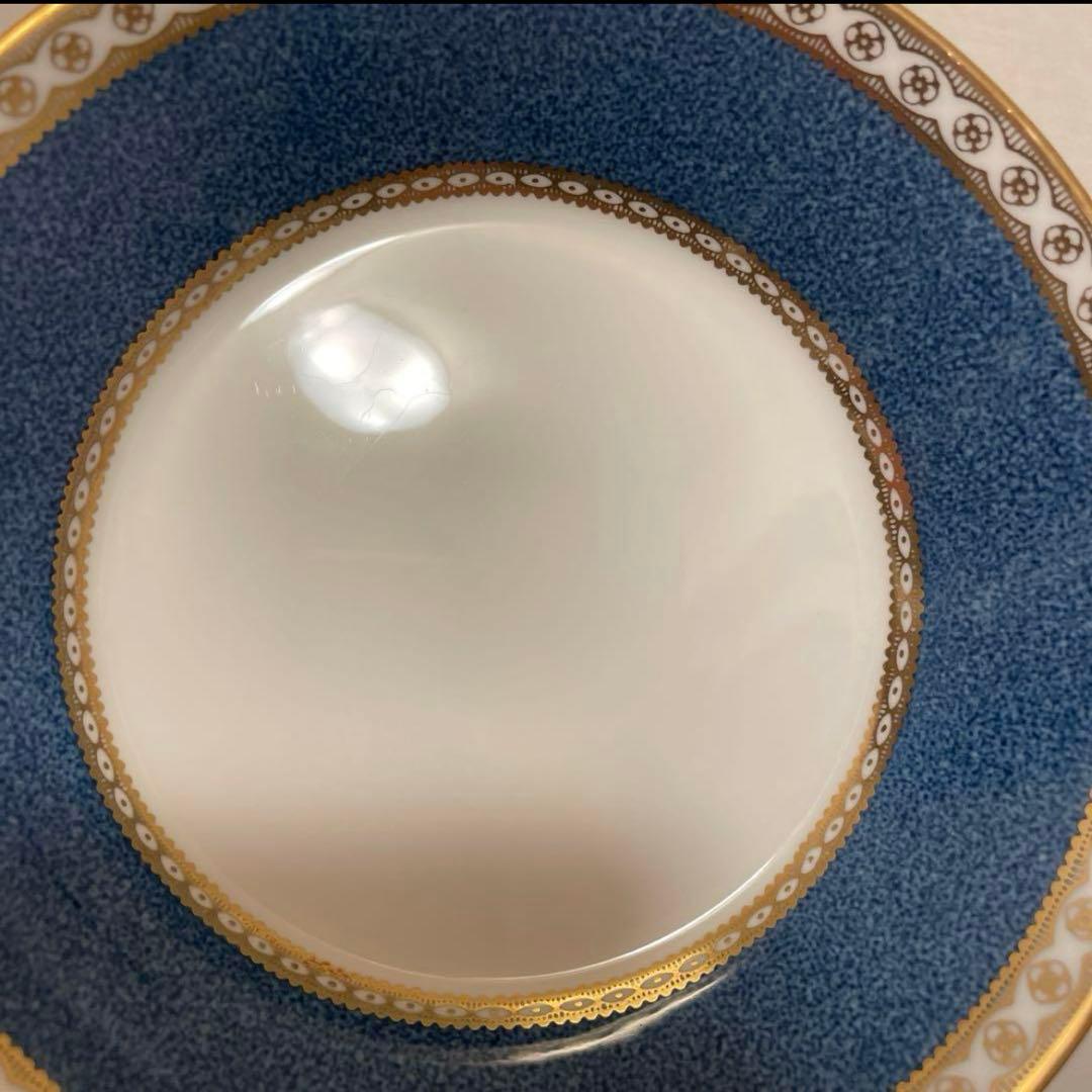 ウェッジウッド　ユーランダー　パウダーブルー　サラダボウル　デザートプレート