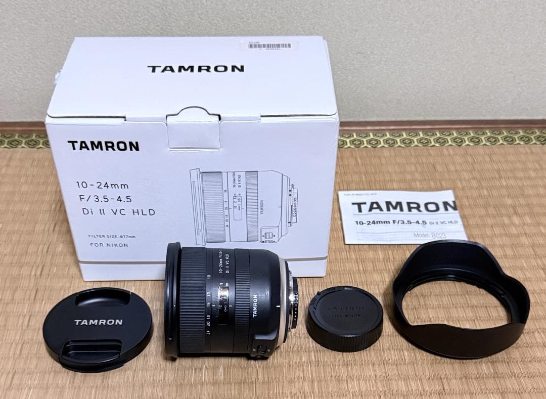 明日終了ほぼ新品 タムロン 10-24mm F/3.5-4.5 B023 ニコン