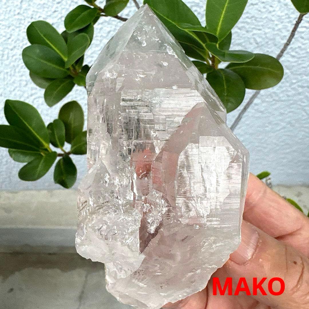 M1875☆ガネーシュヒマール水晶原石426g☆天然石　原石☆N5087-D