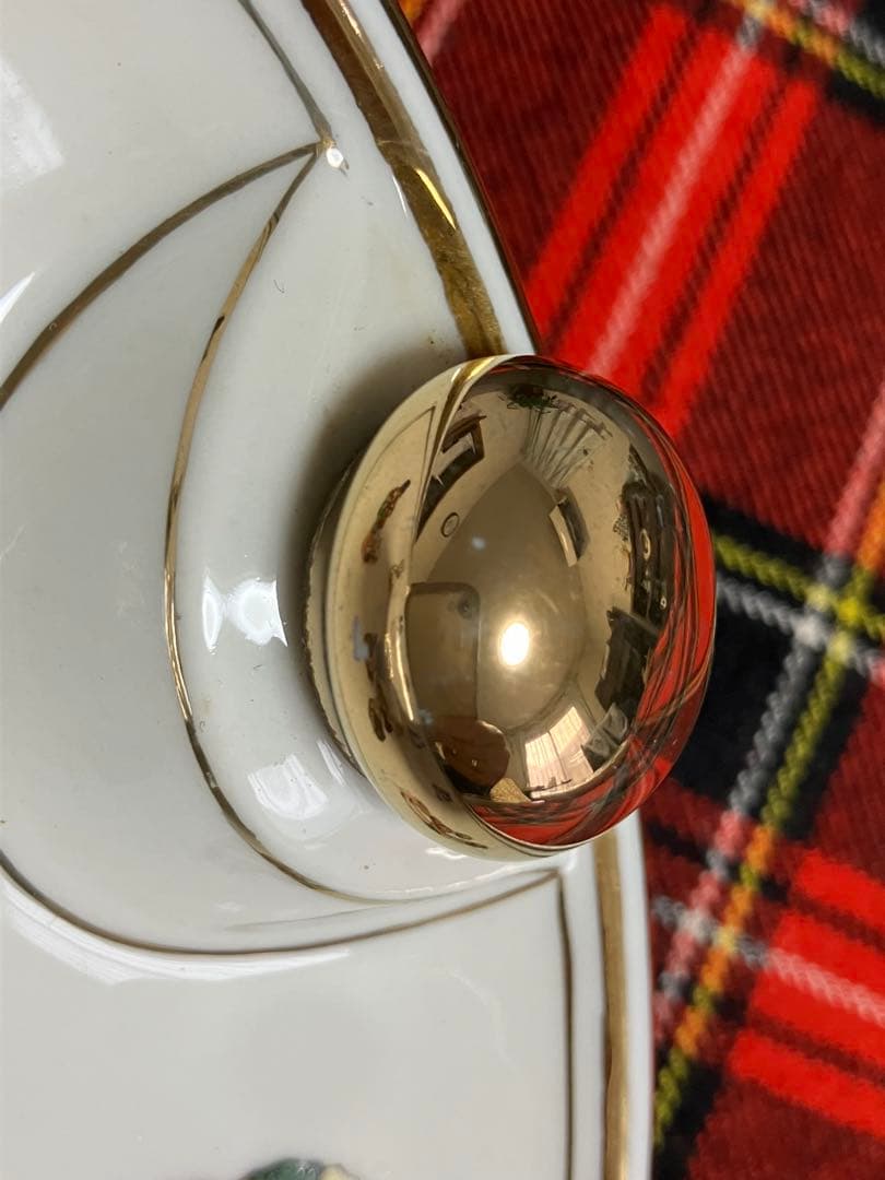 希少　アンティーク　LlMOGES リモージュ France 子供用保温皿