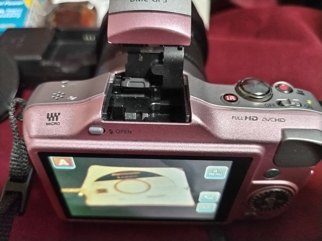 Panasonic LUMIX GF 3 ピンク レンズ付きブロアー